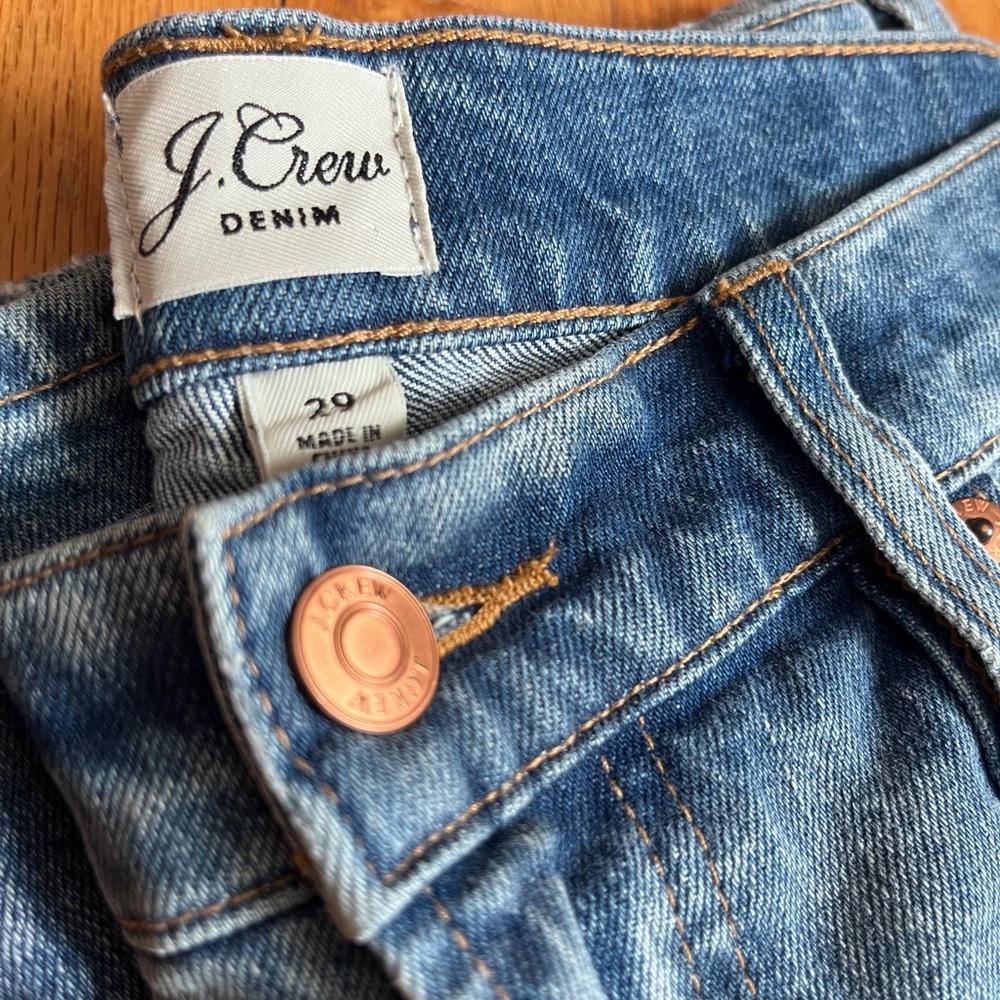 J.Crew 10" vintage straight jean Women’s 29